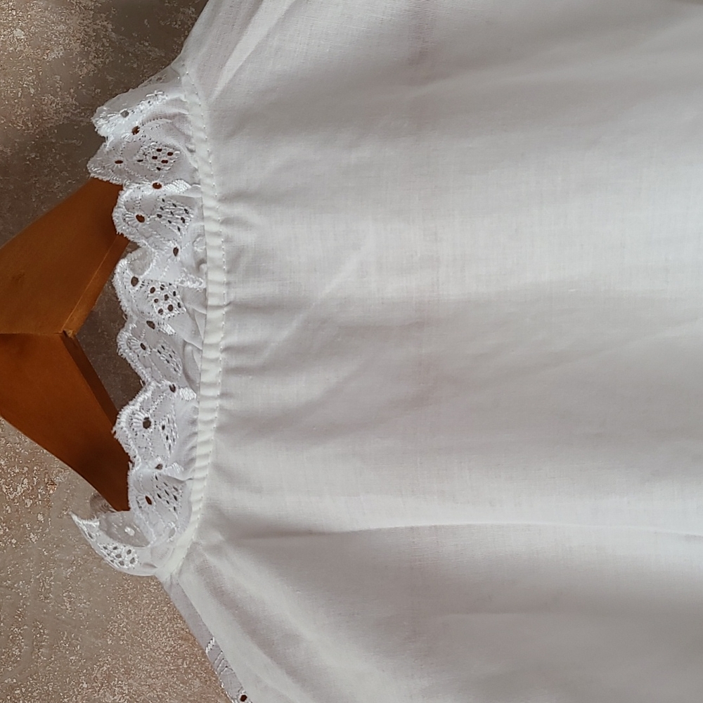Vintage Button down lace blouse - Picture 10 of 13
